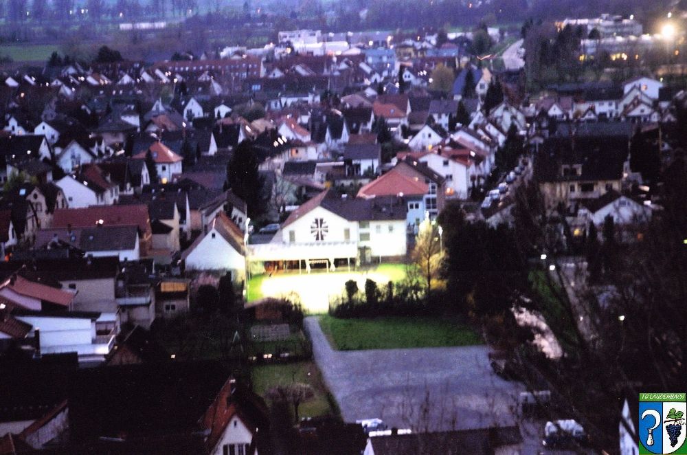 Bouleplatz bei Nacht